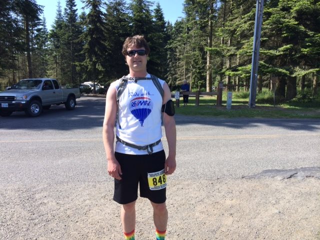 Marcus Oden Runs for Sequim Food Bank